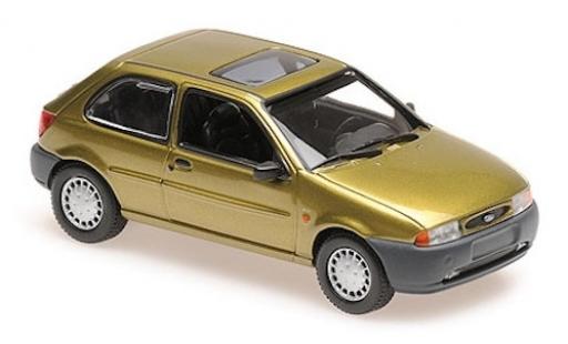 Ford Fiesta 1/43 Maxichamps MK IV gold 1995 1:43 diecast model cars