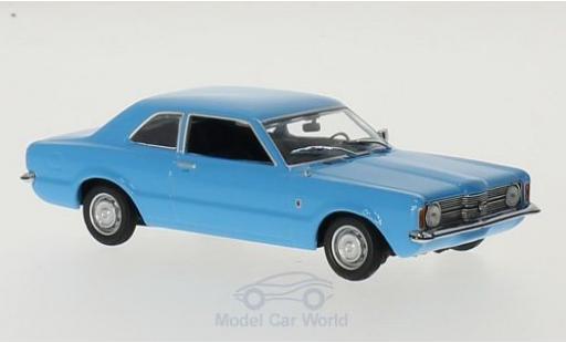 Diecast model cars Ford Taunus 1970 1/43 Maxichamps blue 1970 Ford Taunus 1970 1/43 Maxichamps blue 1970 diecast model cars
