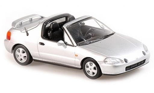 Diecast model cars Honda CR-X 1/43 Maxichamps del Sol grey 1992 Honda CR-X 1/43 Maxichamps del Sol grey 1992 diecast model cars