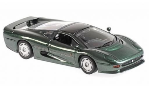 Diecast model cars Jaguar XJ 1/43 Maxichamps 220 metallic green RHD 1991 Jaguar XJ 1/43 Maxichamps 220 metallic green RHD 1991 diecast model cars
