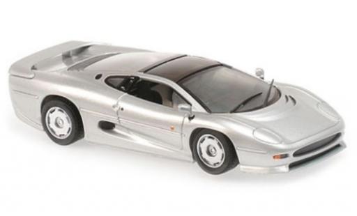 Diecast model cars Jaguar XJ 1/43 Maxichamps 220 grey RHD 1991 Jaguar XJ 1/43 Maxichamps 220 grey RHD 1991 diecast model cars