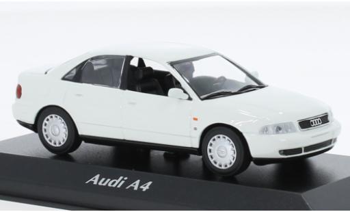 Audi A4 1/43 Maxichamps white 1995 diecast model cars