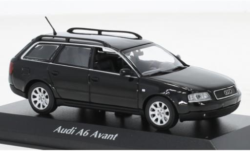 Diecast model cars Audi A6 1/43 Maxichamps Avant black 1997 Audi A6 1/43 Maxichamps Avant black 1997 diecast model cars