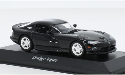 Diecast model cars Dodge Viper 1/43 Maxichamps GTS black 1993 Dodge Viper 1/43 Maxichamps GTS black 1993 diecast model cars