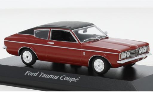Diecast model cars Ford Taunus 1/43 Maxichamps (TC I) Coupe red 1970 Ford Taunus 1/43 Maxichamps (TC I) Coupe red 1970 diecast model cars