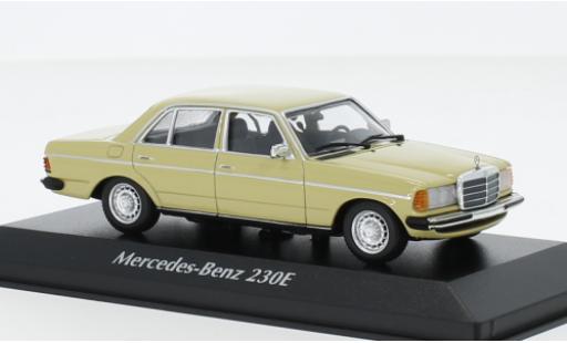Diecast model cars Mercedes 230 1/43 Maxichamps E (W123) beige 1982 Mercedes 230 1/43 Maxichamps E (W123) beige 1982 diecast model cars