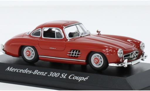 Mercedes 300 1/43 Maxichamps SL (W198 I) red 1955 diecast model cars