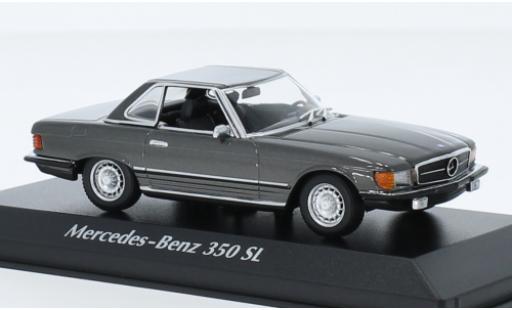 Diecast model cars Mercedes 350 1/43 Maxichamps SL Hardtop (R107) metallise grau 1974 Mercedes 350 1/43 Maxichamps SL Hardtop (R107) metallise grau 1974 diecast model cars