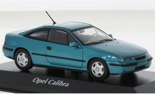 Diecast model cars Opel Calibra 1/43 Maxichamps metallise turquoise 1989 Opel Calibra 1/43 Maxichamps metallise turquoise 1989 diecast model cars