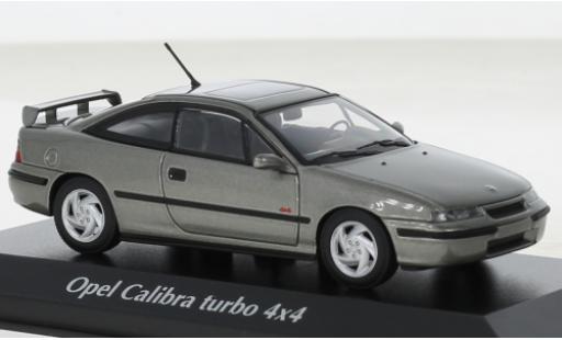 Diecast model cars Opel Calibra 1/43 Maxichamps Turbo 4x4 metallise grey 1989 Opel Calibra 1/43 Maxichamps Turbo 4x4 metallise grey 1989 diecast model cars