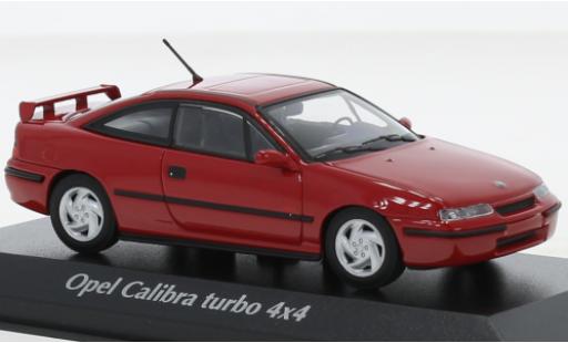Opel Calibra 1/43 Maxichamps Turbo 4x4 red 1992 diecast model cars