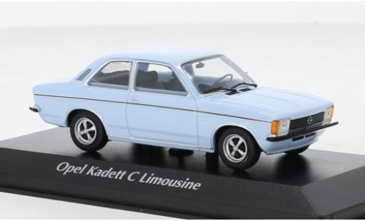 Diecast model cars Opel Kadett 1/43 Maxichamps C Berlina blue 1978 Opel Kadett 1/43 Maxichamps C Berlina blue 1978 diecast model cars