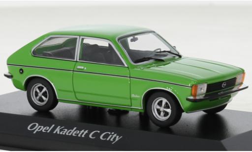 Diecast model cars Opel Kadett 1/43 Maxichamps C City green 1978 Opel Kadett 1/43 Maxichamps C City green 1978 diecast model cars
