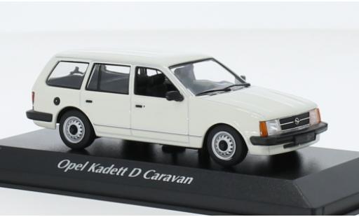 Opel Kadett 1/43 Maxichamps D Caravan white 1979 diecast model cars