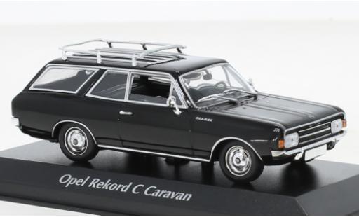 Diecast model cars Opel Rekord 1/43 Maxichamps C Caravan black 1968 Opel Rekord 1/43 Maxichamps C Caravan black 1968 diecast model cars