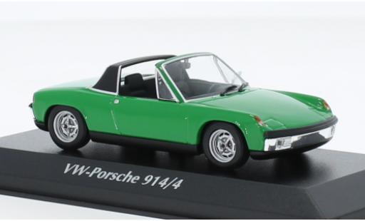 Diecast model cars Porsche 914 1/43 Maxichamps /4 green 1972 Porsche 914 1/43 Maxichamps /4 green 1972 diecast model cars