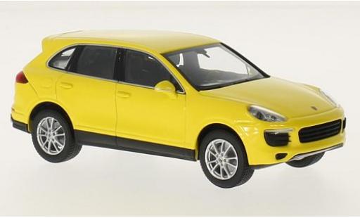 Diecast model cars Porsche Cayenne 1/43 Maxichamps yellow 2014 Porsche Cayenne 1/43 Maxichamps yellow 2014 diecast model cars