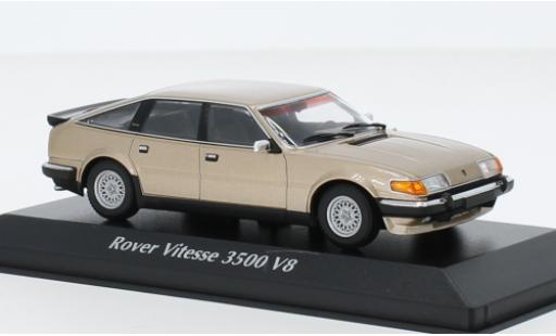 Rover Vitesse 1/43 Maxichamps 3500 V8 metallise beige 1986 diecast model cars