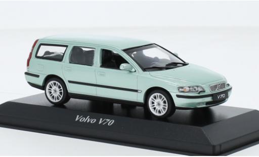 Volvo V70 1/43 Maxichamps Break metallise la chaux 2000 diecast model cars