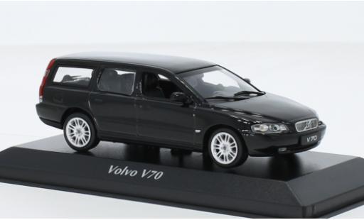 Volvo V70 1/43 Maxichamps Break black 2000 diecast model cars