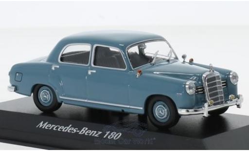 Diecast model cars Mercedes 180 1/43 Maxichamps (W120) blue 1955 Mercedes 180 1/43 Maxichamps (W120) blue 1955 diecast model cars