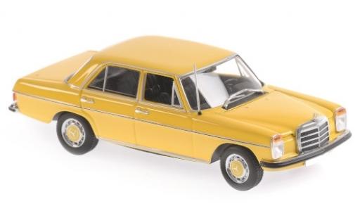 Diecast model cars Mercedes 200 1/43 Maxichamps yellow 1968 Mercedes 200 1/43 Maxichamps yellow 1968 diecast model cars