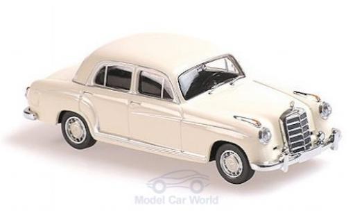 Diecast model cars Mercedes 220 1/43 Maxichamps S white 1956 Mercedes 220 1/43 Maxichamps S white 1956 diecast model cars