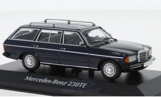 Diecast model cars Mercedes 230 1/43 Maxichamps TE (W123) blue 1982 Mercedes 230 1/43 Maxichamps TE (W123) blue 1982 diecast model cars
