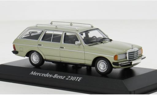 Diecast model cars Mercedes 230 1/43 Maxichamps TE (W123) metallise grün 1982 1:43 Mercedes 230 1/43 Maxichamps TE (W123) metallise grün 1982 1:43 diecast model cars