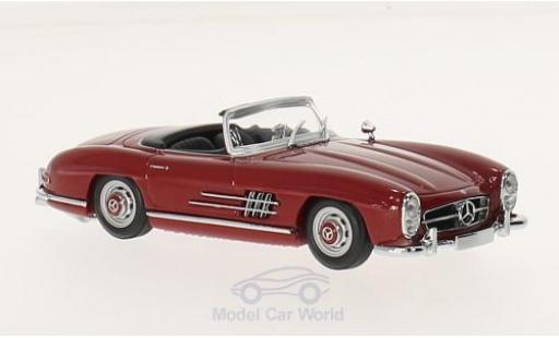 Diecast model cars Mercedes 300 TE 1/43 Maxichamps SL Roadster (W198 II) red 1955 Mercedes 300 TE 1/43 Maxichamps SL Roadster (W198 II) red 1955 diecast model cars