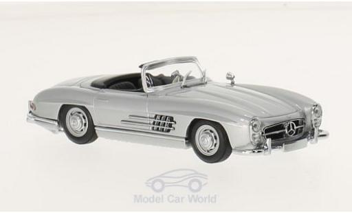 Diecast model cars Mercedes 300 TE 1/43 Maxichamps SL Roadster (W198 II) grey 1955 Mercedes 300 TE 1/43 Maxichamps SL Roadster (W198 II) grey 1955 diecast model cars