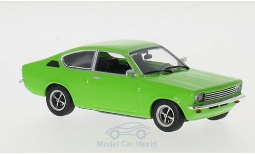 Diecast model cars Opel Kadett E 1/43 Maxichamps C Coupe green 1974 Opel Kadett E 1/43 Maxichamps C Coupe green 1974 diecast model cars