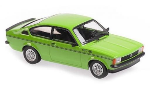 Diecast model cars Opel Kadett 1/43 Maxichamps C GT/E green 1978 Opel Kadett 1/43 Maxichamps C GT/E green 1978 diecast model cars