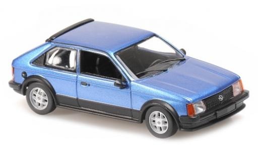 Diecast model cars Opel Kadett 1/43 Maxichamps D SR metallic blue 1982 Opel Kadett 1/43 Maxichamps D SR metallic blue 1982 diecast model cars