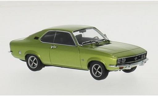Diecast model cars Opel Manta 1/43 Maxichamps A metallic green 1970 Opel Manta 1/43 Maxichamps A metallic green 1970 diecast model cars