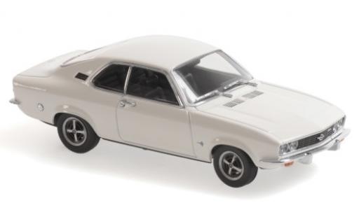 Diecast model cars Opel Manta 1/43 Maxichamps A white 1970 Opel Manta 1/43 Maxichamps A white 1970 diecast model cars