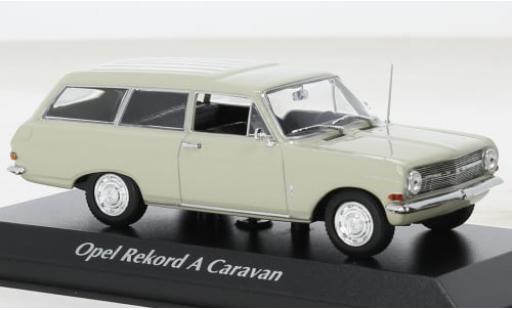 Opel Rekord 1/43 Maxichamps A Caravan beige 1962 1:43 diecast model cars