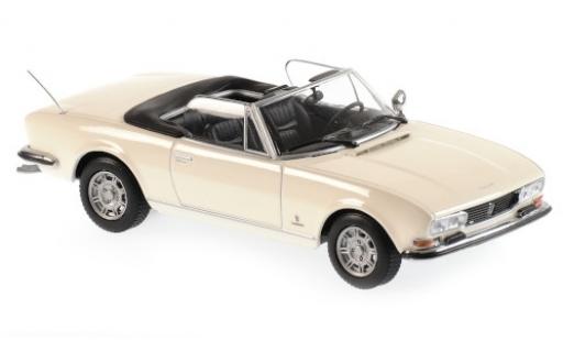 Diecast model cars Peugeot 504 1/43 Maxichamps Cabriolet white 1977 Peugeot 504 1/43 Maxichamps Cabriolet white 1977 diecast model cars