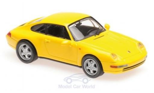 Diecast model cars Porsche 993 1/43 Maxichamps 911 () yellow 1 Porsche 993 1/43 Maxichamps 911 () yellow 1 diecast model cars
