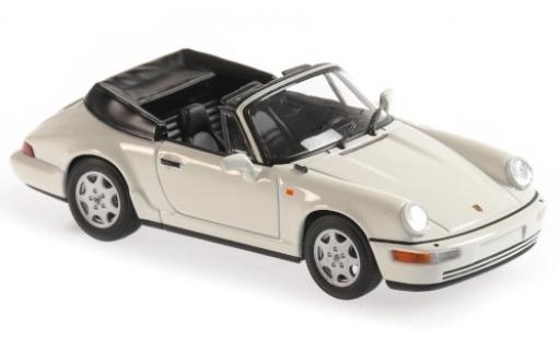 Diecast model cars Porsche 964 1/43 Maxichamps 911 Carrera 4 Cabriolet () white 1990 Porsche 964 1/43 Maxichamps 911 Carrera 4 Cabriolet () white 1990 diecast model cars