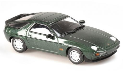 Porsche 928 1/43 Maxichamps S metallic green 1979 diecast model cars