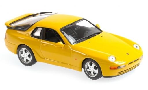 Diecast model cars Porsche 993 1/43 Maxichamps 968 CS yellow 1 Porsche 993 1/43 Maxichamps 968 CS yellow 1 diecast model cars