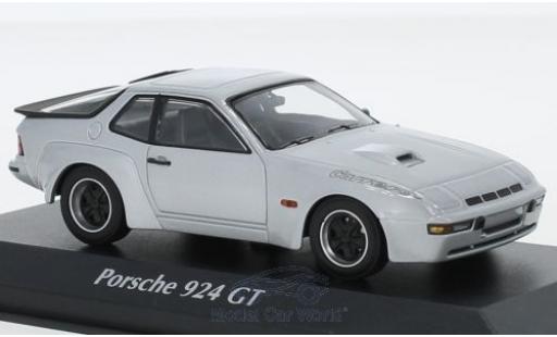 Diecast model cars Porsche 924 1/43 Maxichamps Carrera GT grey 1981 Porsche 924 1/43 Maxichamps Carrera GT grey 1981 diecast model cars