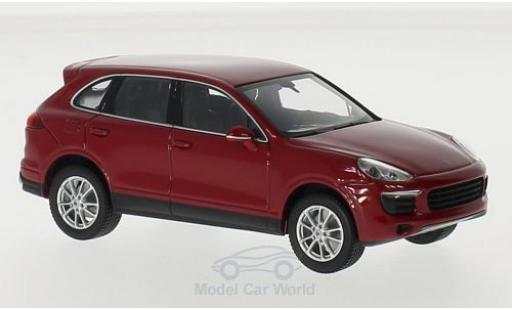 Diecast model cars Porsche Cayenne S 1/43 Maxichamps red 2014 Porsche Cayenne S 1/43 Maxichamps red 2014 diecast model cars