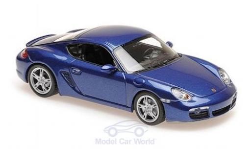 Porsche Cayman S 1/43 Maxichamps S metallic blue 2005 diecast model cars