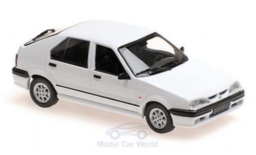 Diecast model cars Renault 19 1/43 Maxichamps white 95 Renault 19 1/43 Maxichamps white 95 diecast model cars