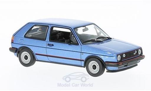 Diecast model cars Volkswagen Golf V 1/43 Maxichamps II GTI metallic blue 1985 Volkswagen Golf V 1/43 Maxichamps II GTI metallic blue 1985 diecast model cars