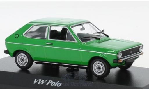 Volkswagen Polo 1/43 Maxichamps green 1979 diecast model cars