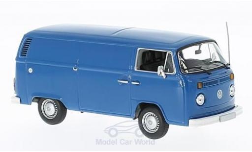 Diecast model cars Volkswagen T2 B 1/43 Maxichamps blue 1972 Kastenwagen Volkswagen T2 B 1/43 Maxichamps blue 1972 Kastenwagen diecast model cars