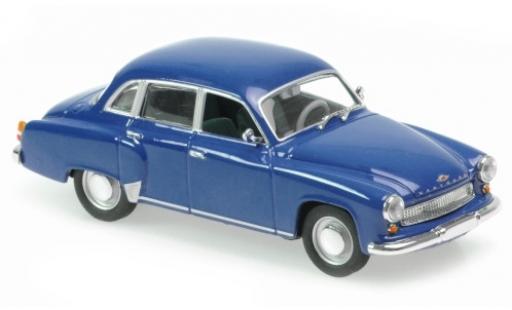Diecast model cars Wartburg 311 1/43 Maxichamps blue 1959 Wartburg 311 1/43 Maxichamps blue 1959 diecast model cars